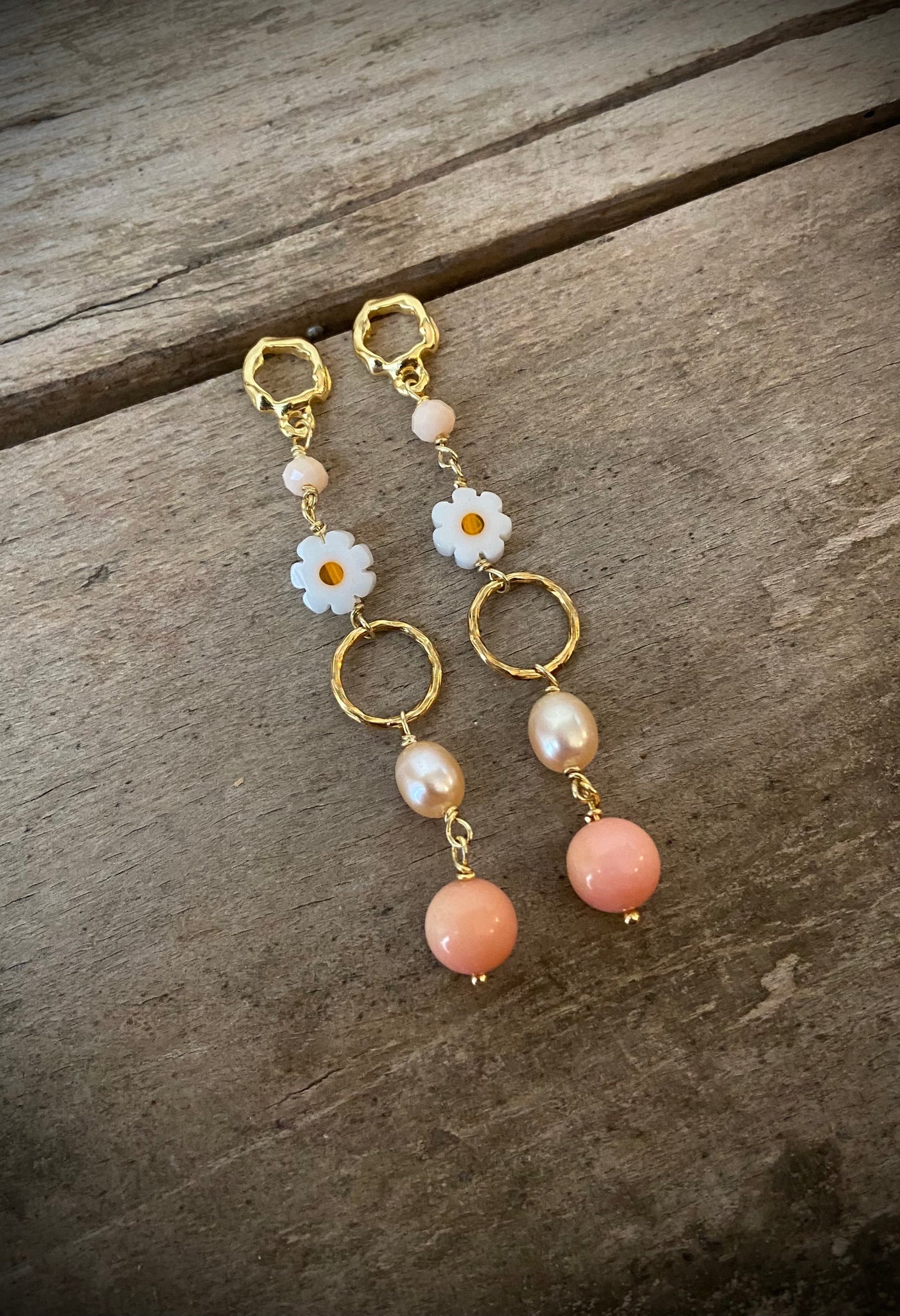 Peachy coral singlepiece