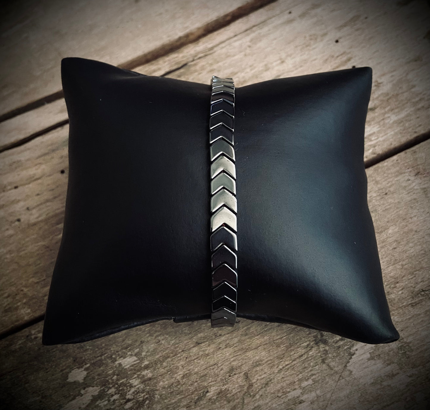Gunmetal armbånd