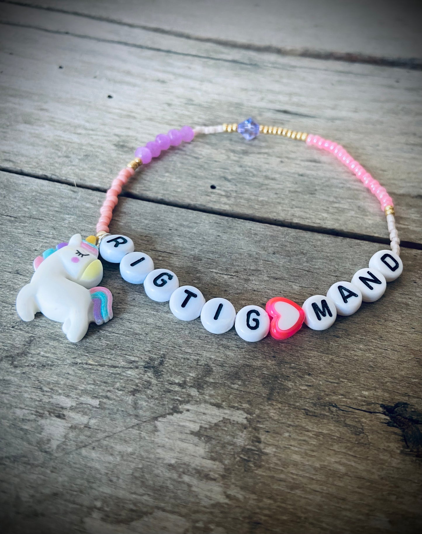 RIGTIG MAND Statement armbånd