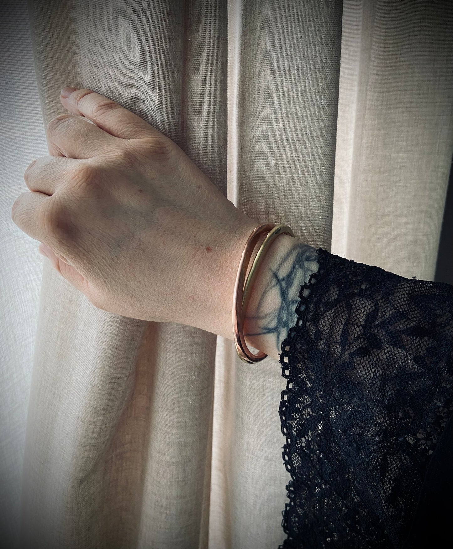 Kobber/Messing armring