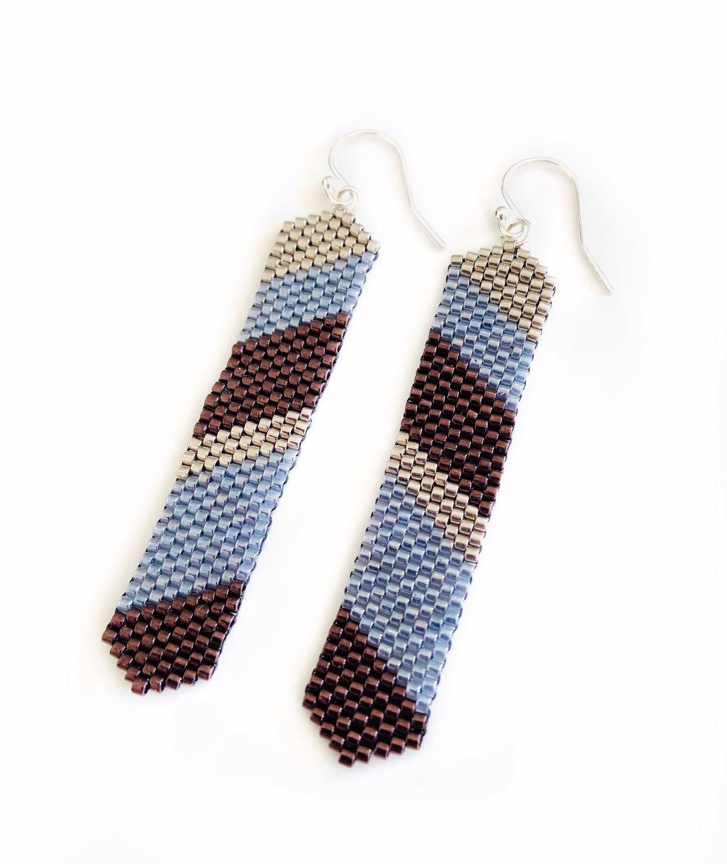 Håndsyede retro sølv