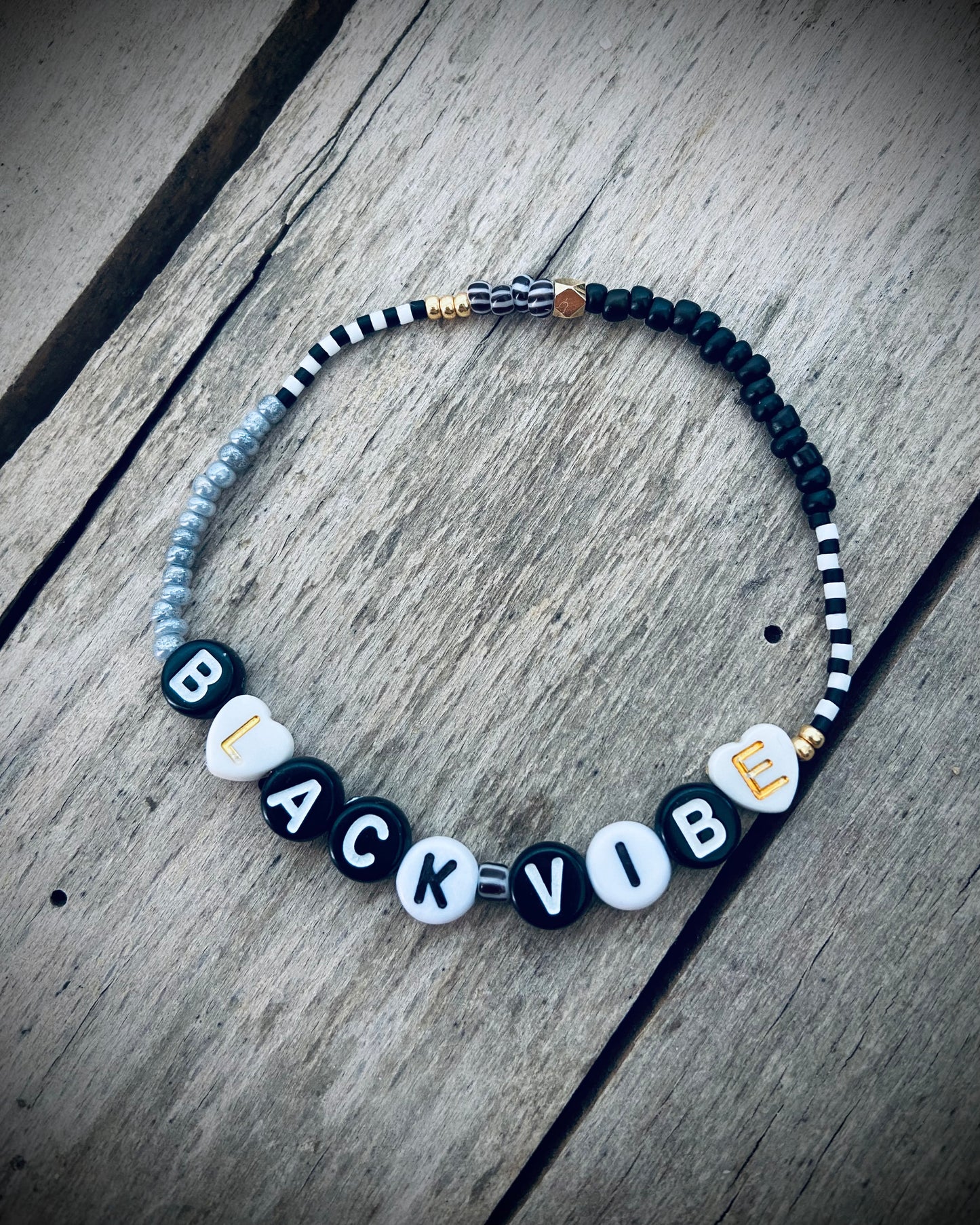 BLACK VIBE Statement armbånd