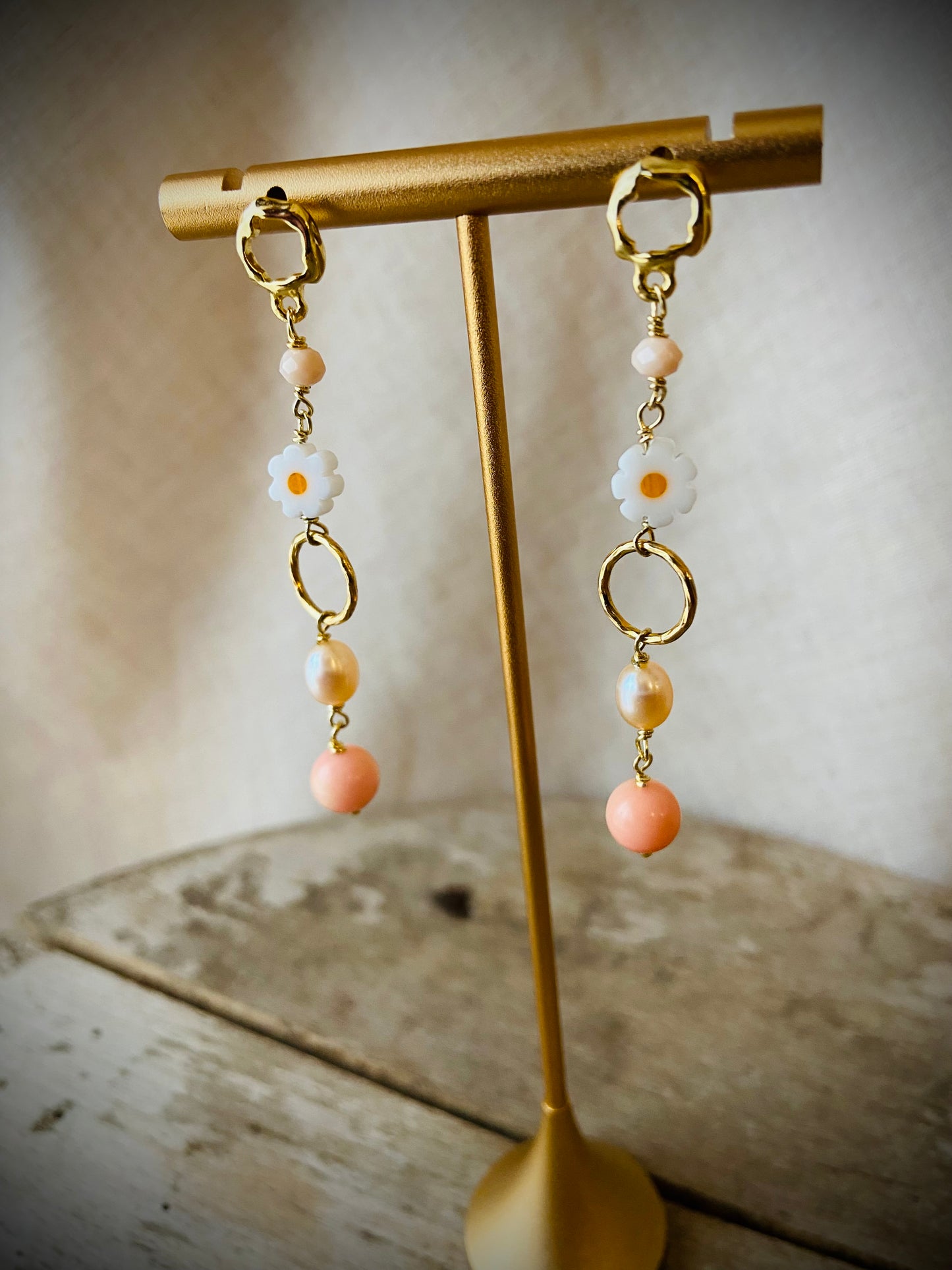 Peachy coral singlepiece