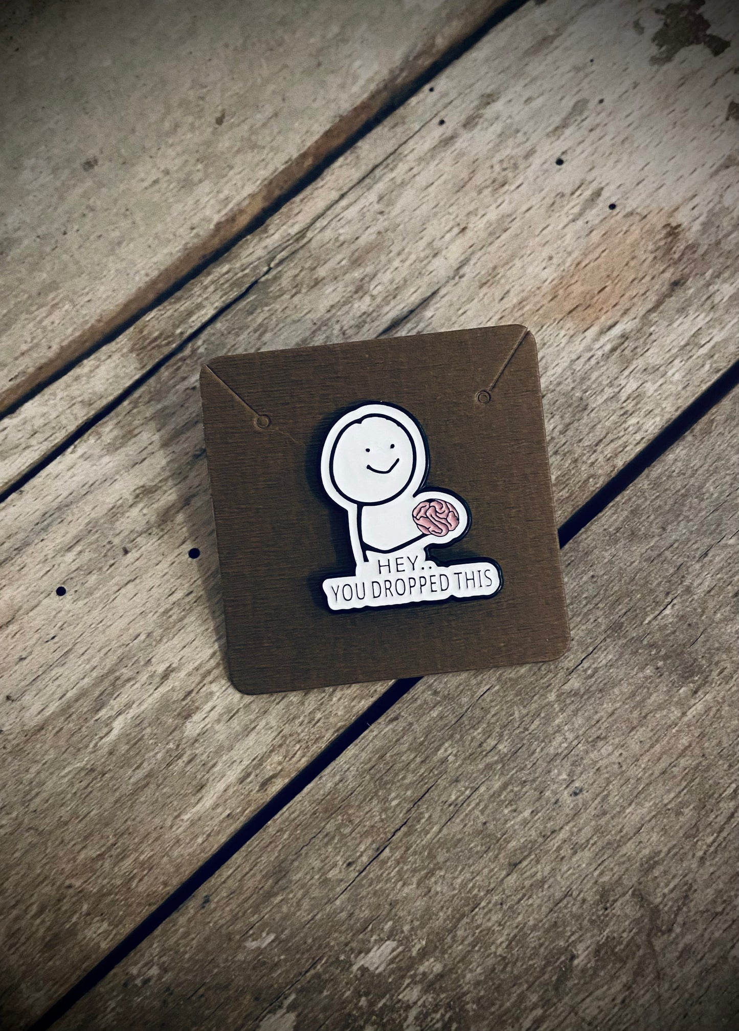 Lost brain meme pin